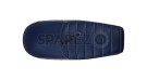 Royal Enfield GT and Interceptor 650 Blue Genuine Leather Dual Seat D18 - SPAREZO